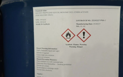 PMA Taiwan (Đài Loan) Solvent – Chuyên nhập khẩu PMA các loại theo container