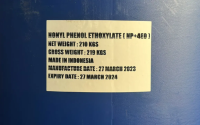 Nonyl Phenol Ethoxylate (NP+4EO): Nhũ Nước trong Dầu